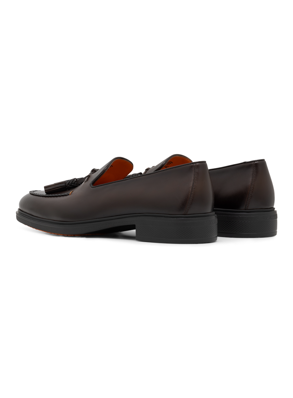 Tassel loafers van leer | Bruin