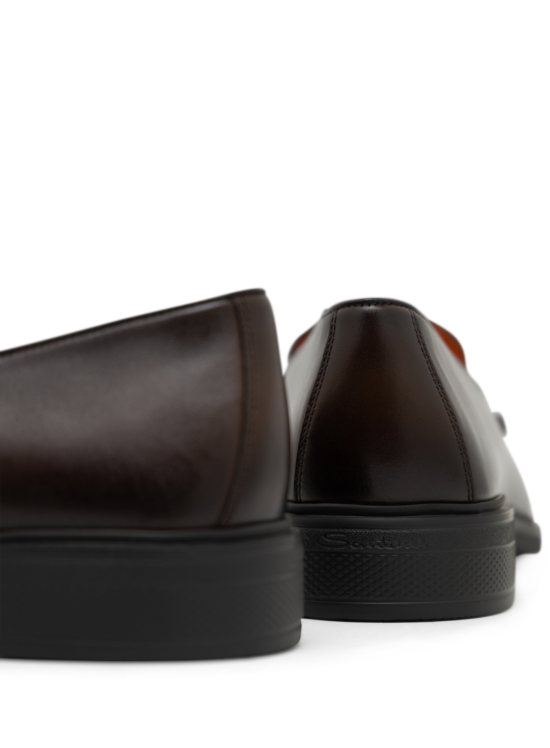 Tassel loafers van leer | FULL_WIDTH | Bruin
