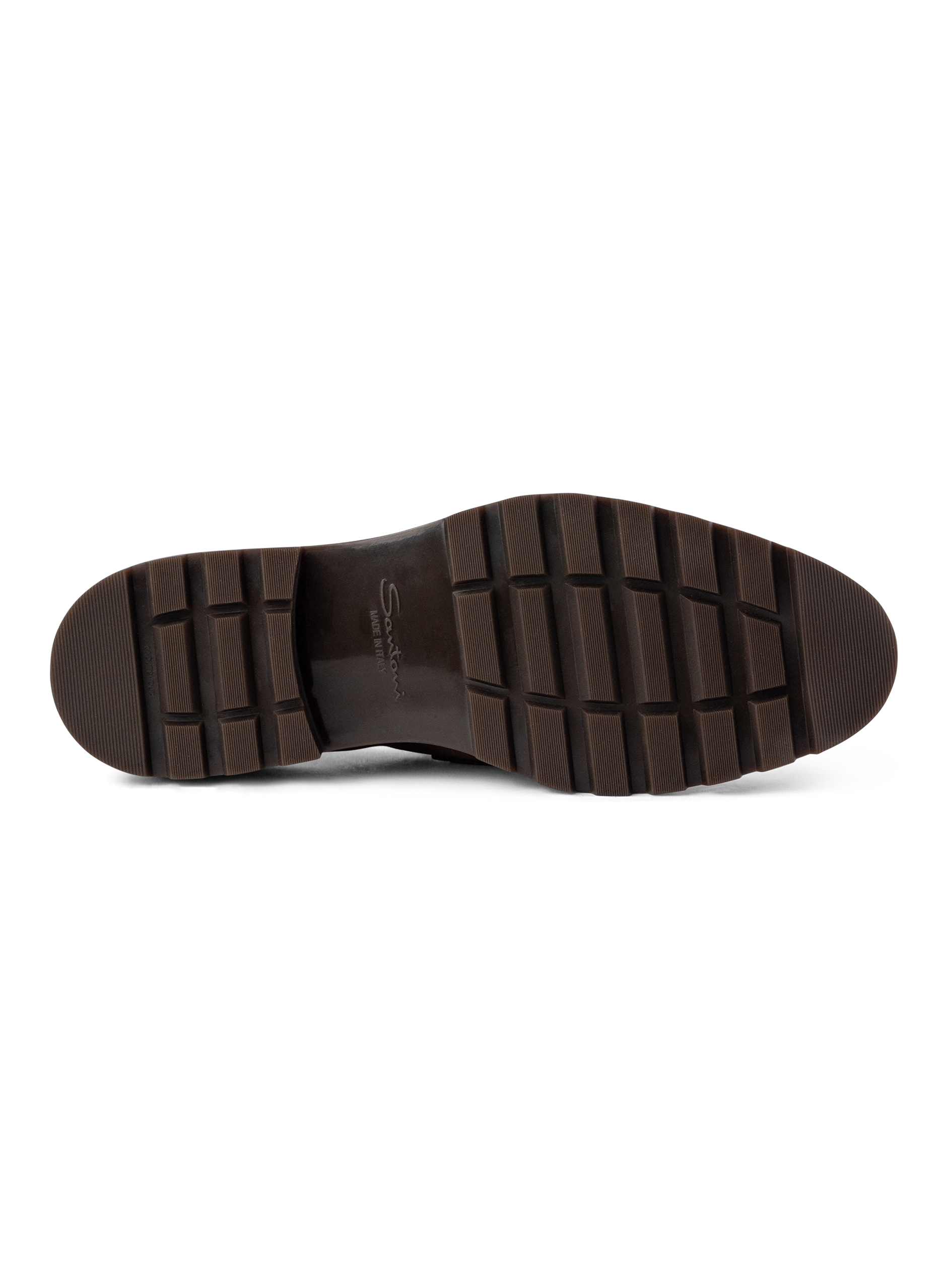 Penny loafers van suède met rubberen zool | D.Bruin