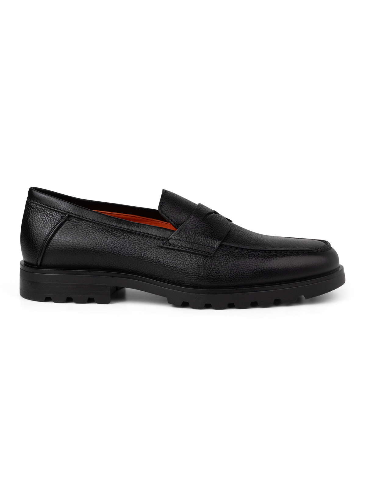 Penny loafers in leer | Zwart