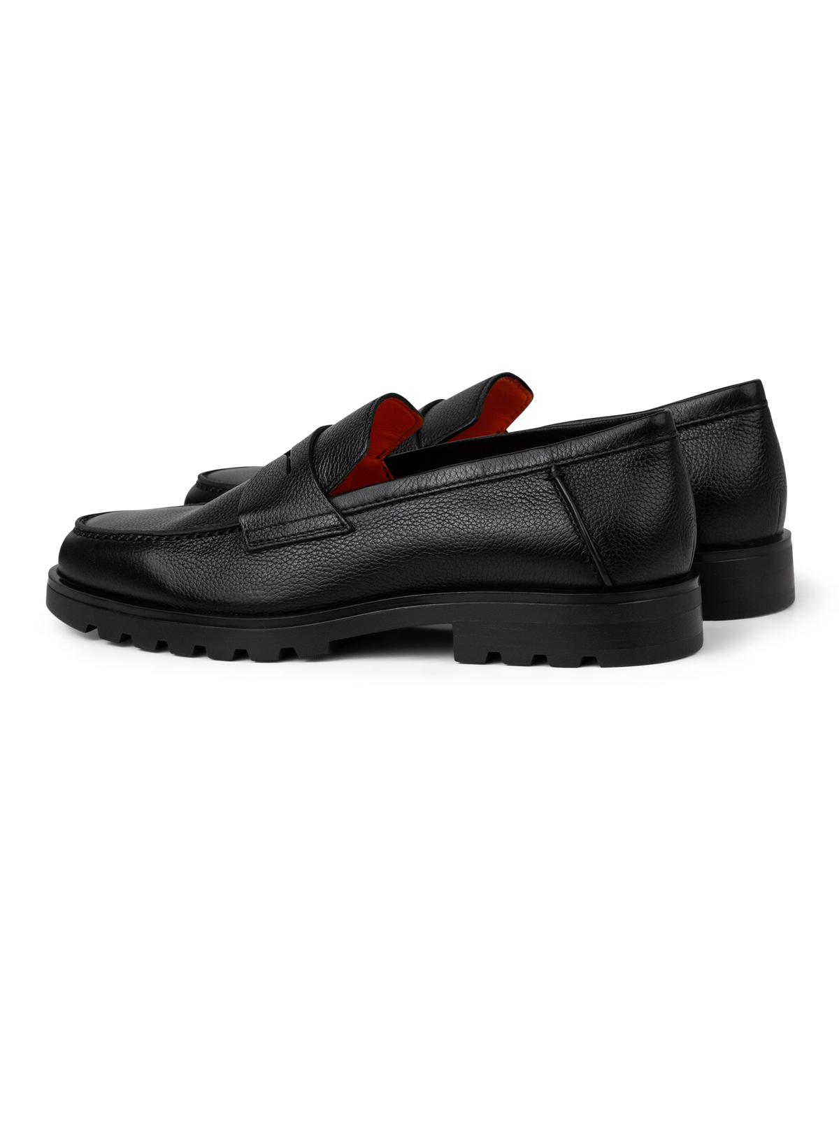Penny loafers in leer | Zwart