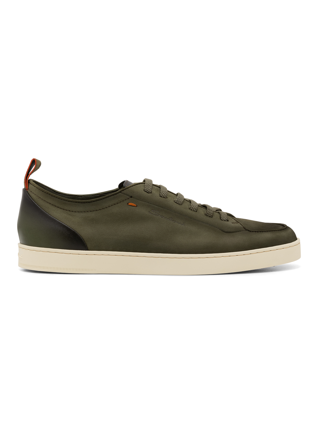 Off Duty sneakers van nubuckleer | Groen