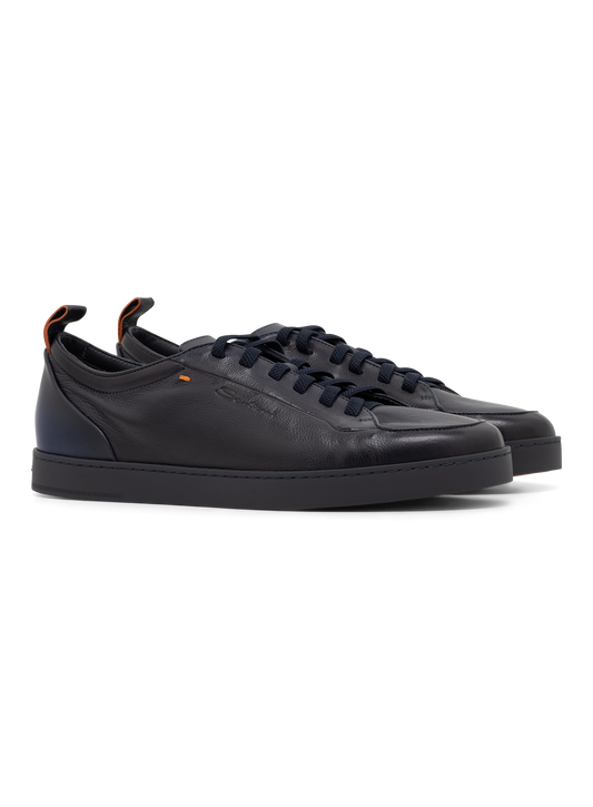 Off-Duty sneaker van leer