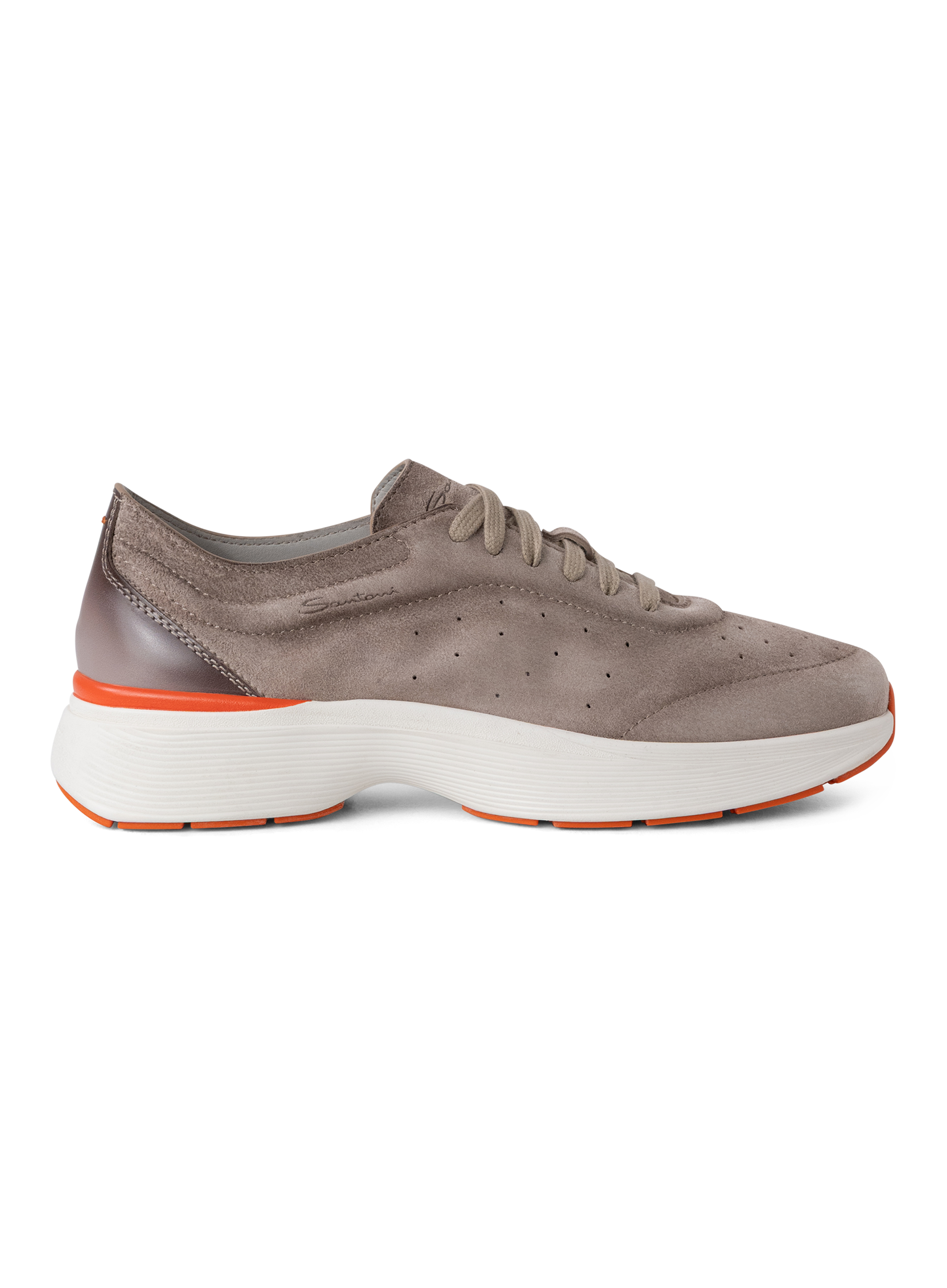 Easy bounce sneakers van suède | TAUPE