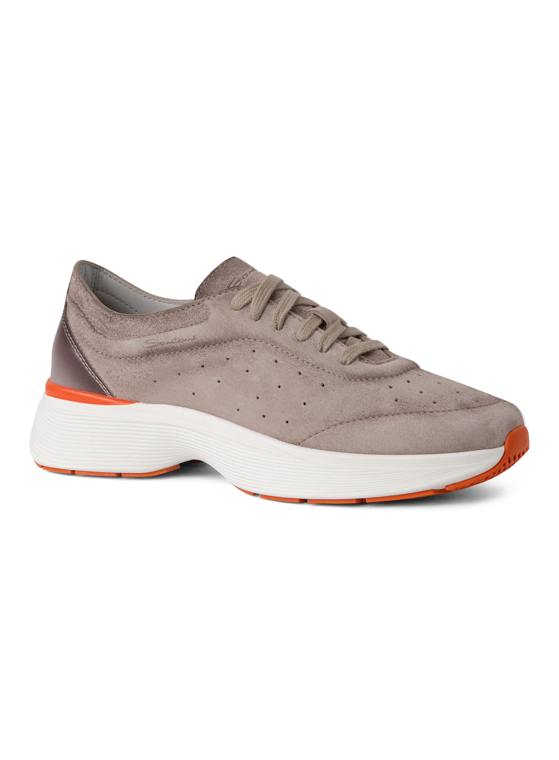 Easy bounce sneakers van suède | TAUPE
