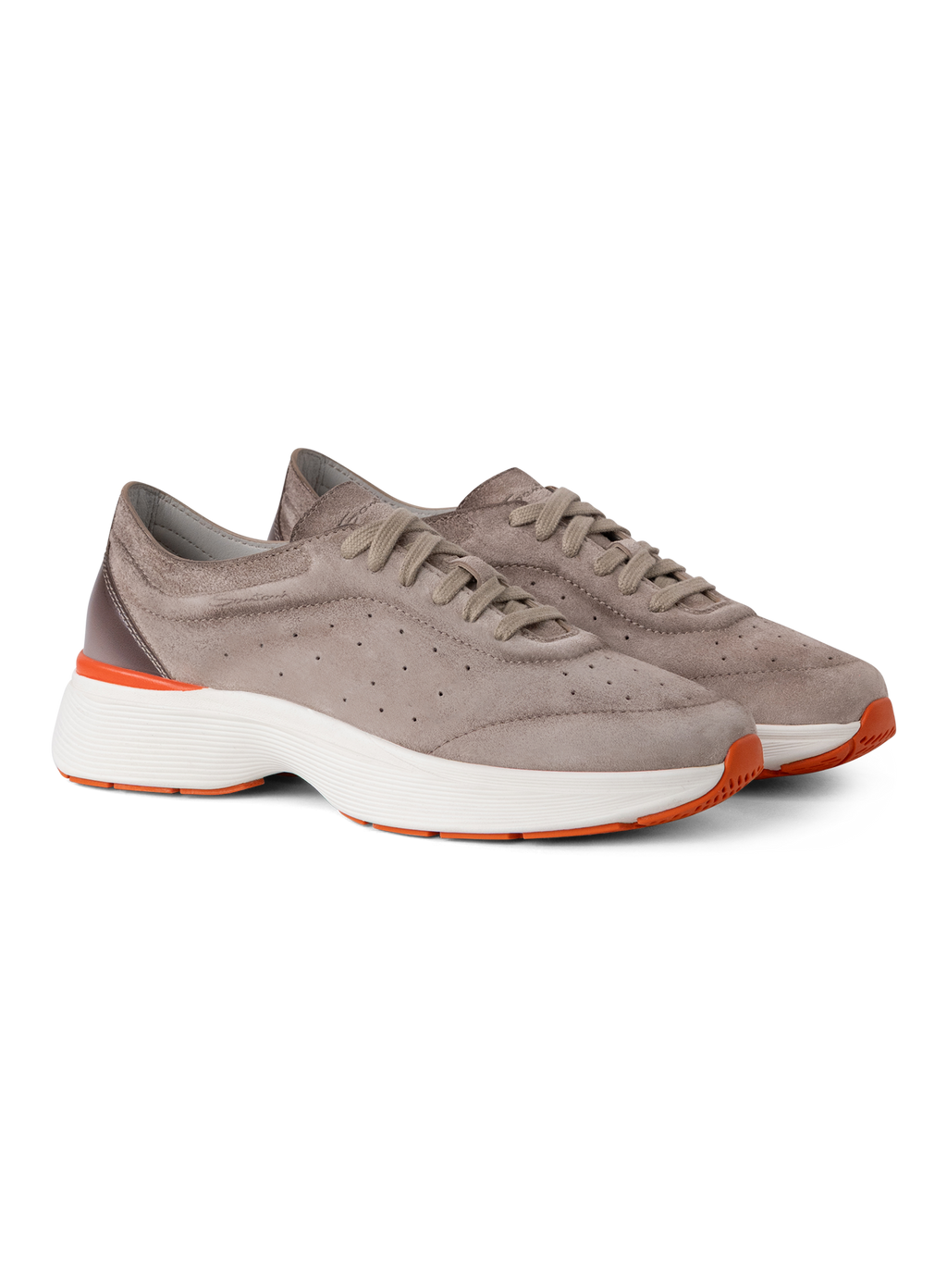 Easy bounce sneakers van suède | TAUPE