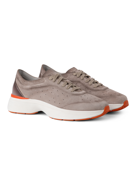 Easy bounce sneakers van suède
