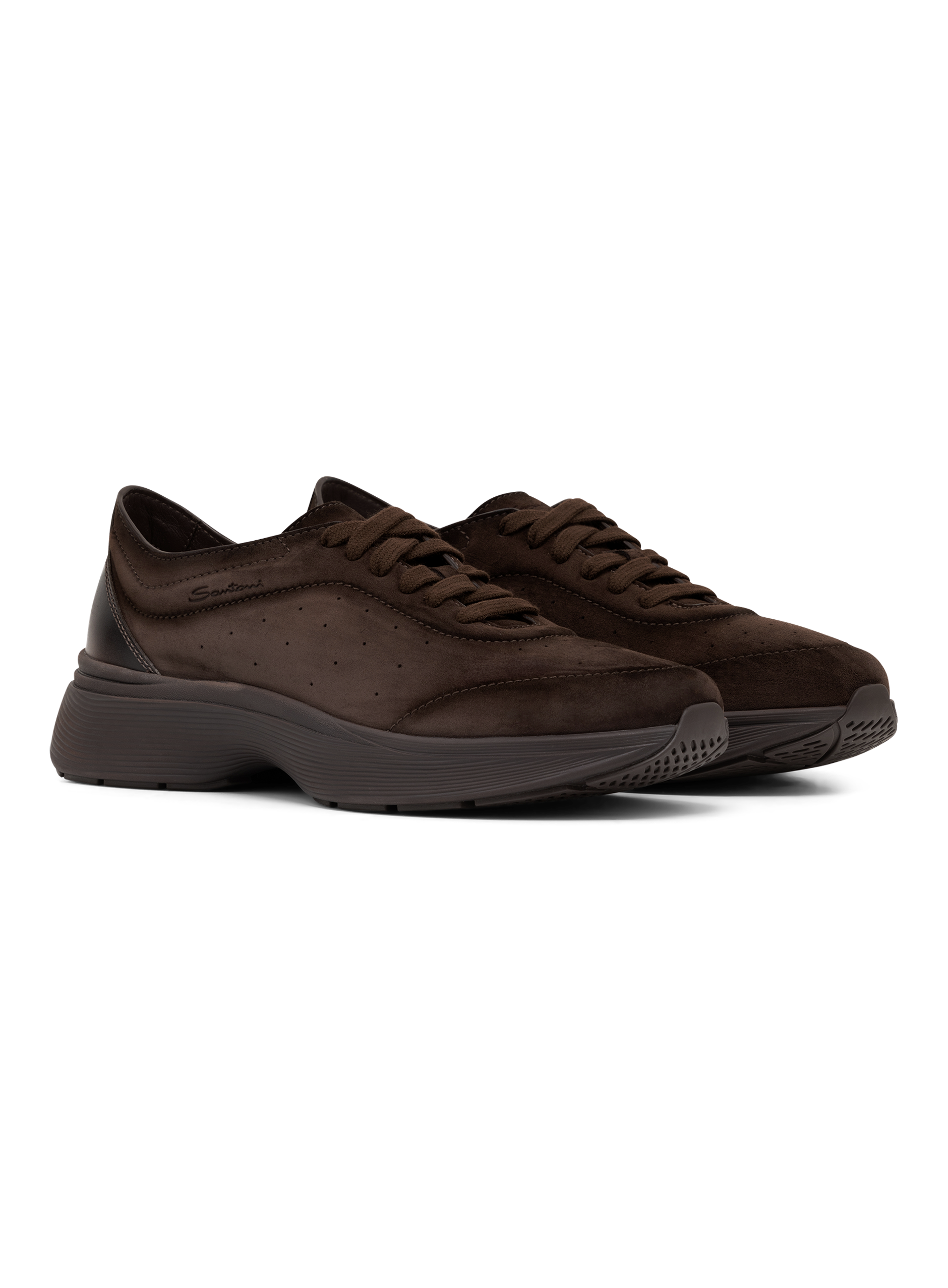 Easy bounce sneakers van suède | D.Bruin