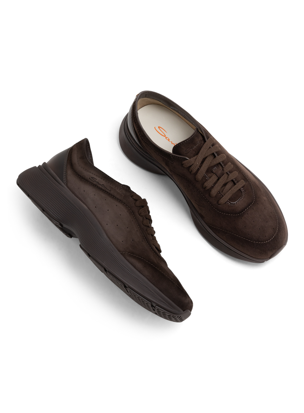 Easy bounce sneakers van suède | D.Bruin