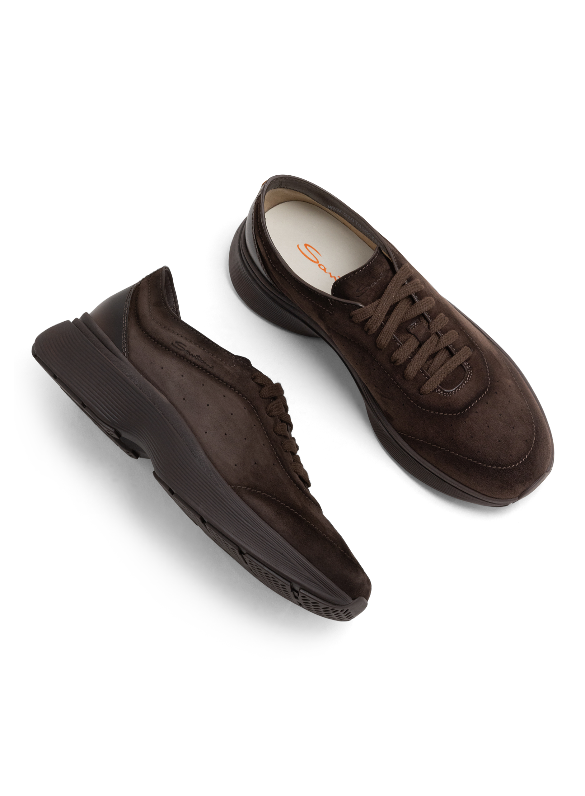 Easy bounce sneakers van suède | D.Bruin