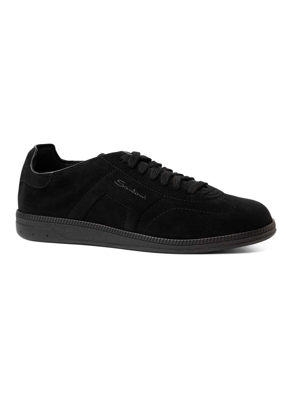 Sneakers in suède | Zwart