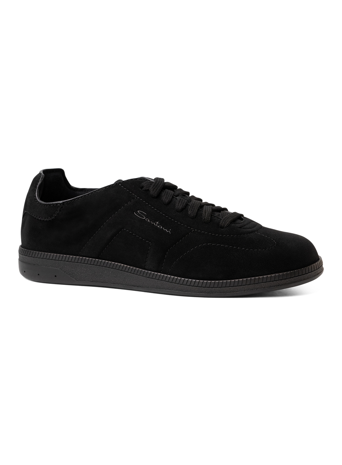 Sneakers in suède | Zwart