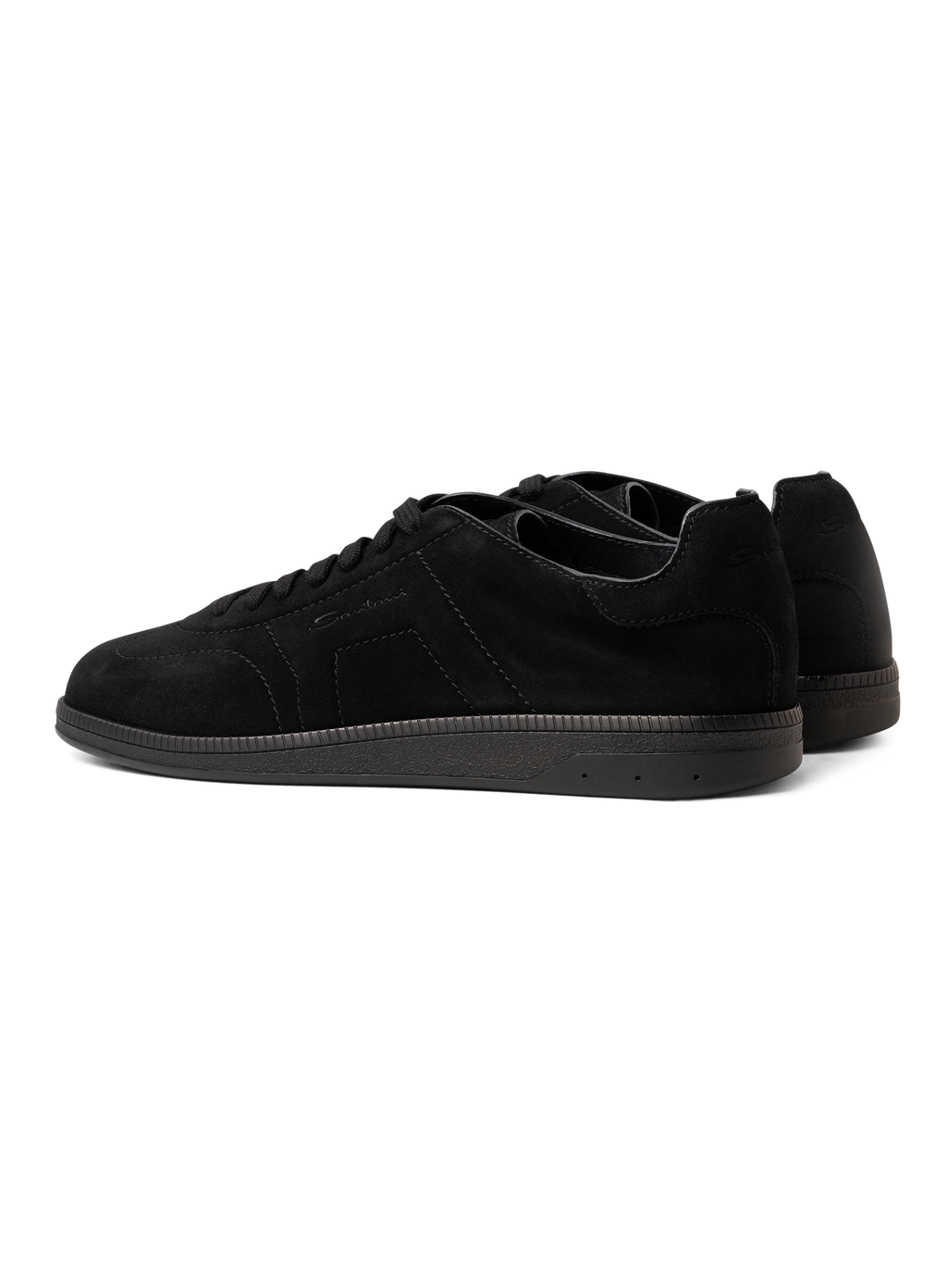 Sneakers in suède | Zwart