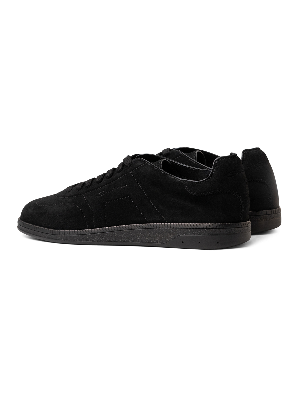 Sneakers in suède | Zwart