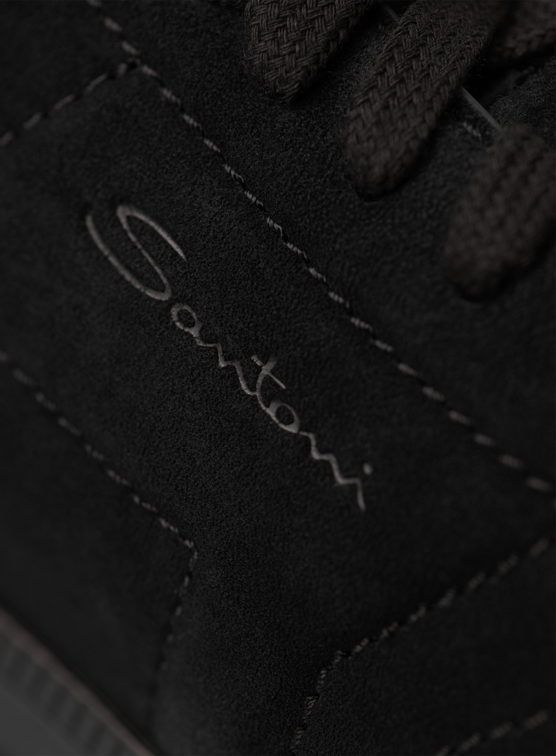 Sneakers in suède | FULL_WIDTH | Zwart