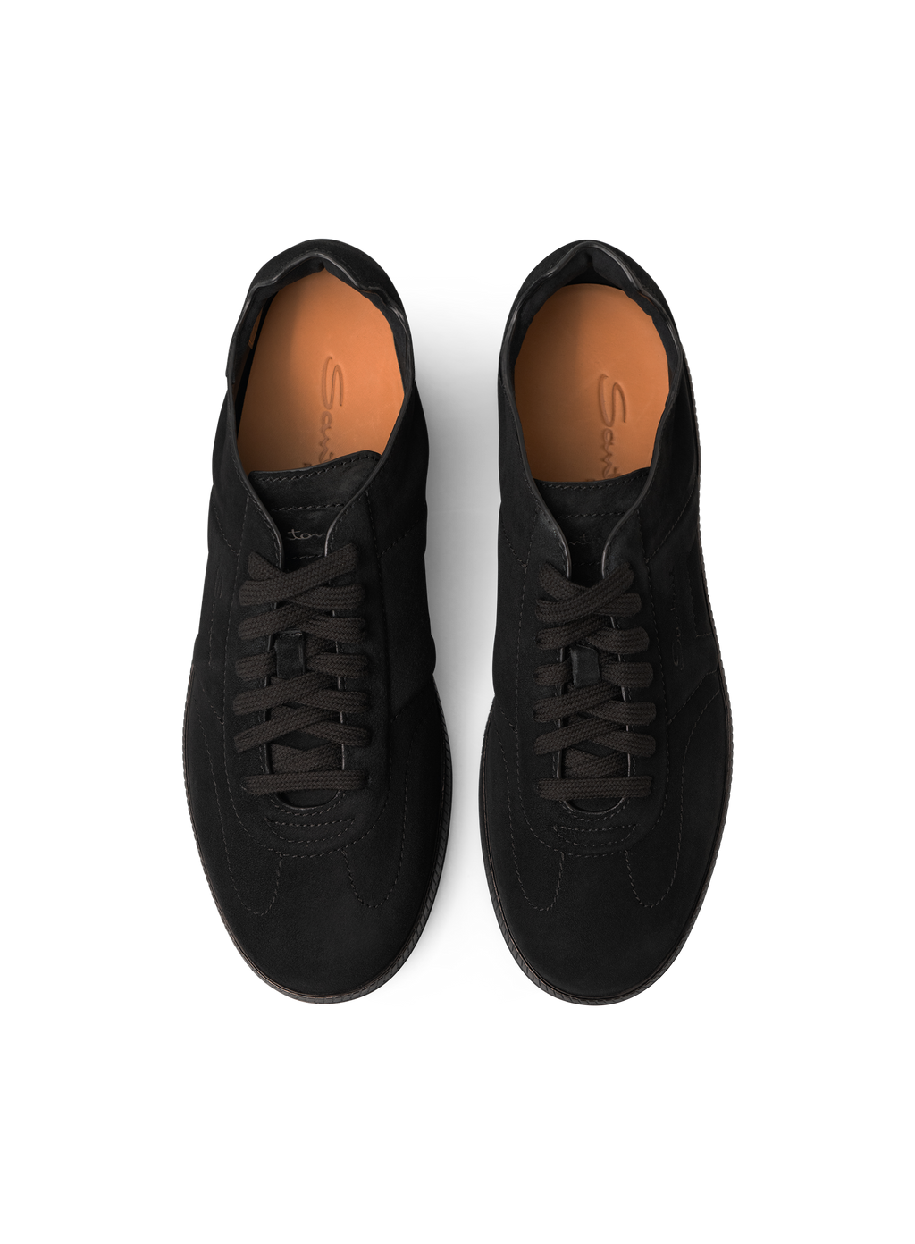 Sneakers in suède | Zwart