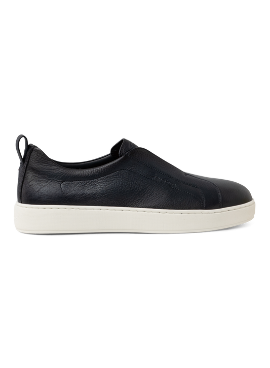 Slip-on sneakers van leer