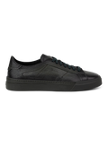 Double buckle sneakers in leer | D.Groen
