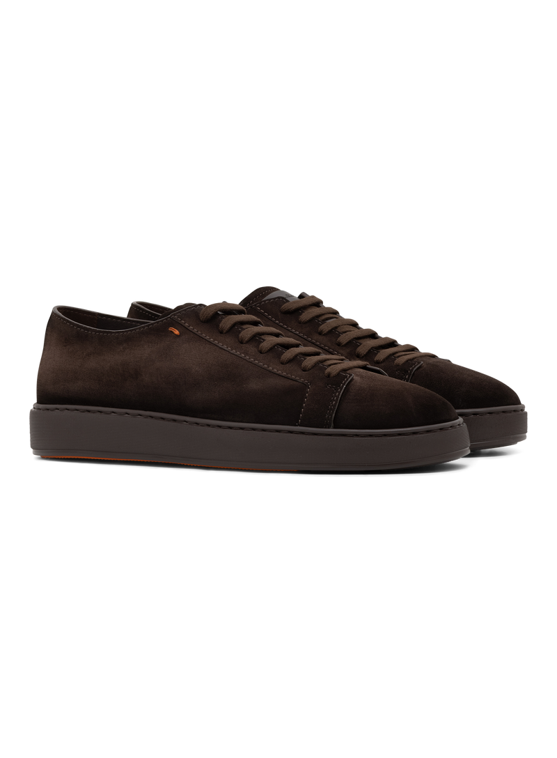 Sneakers van suède | D.Bruin