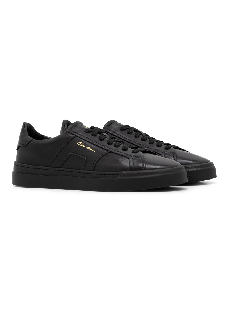 Sneakers van leer | Zwart