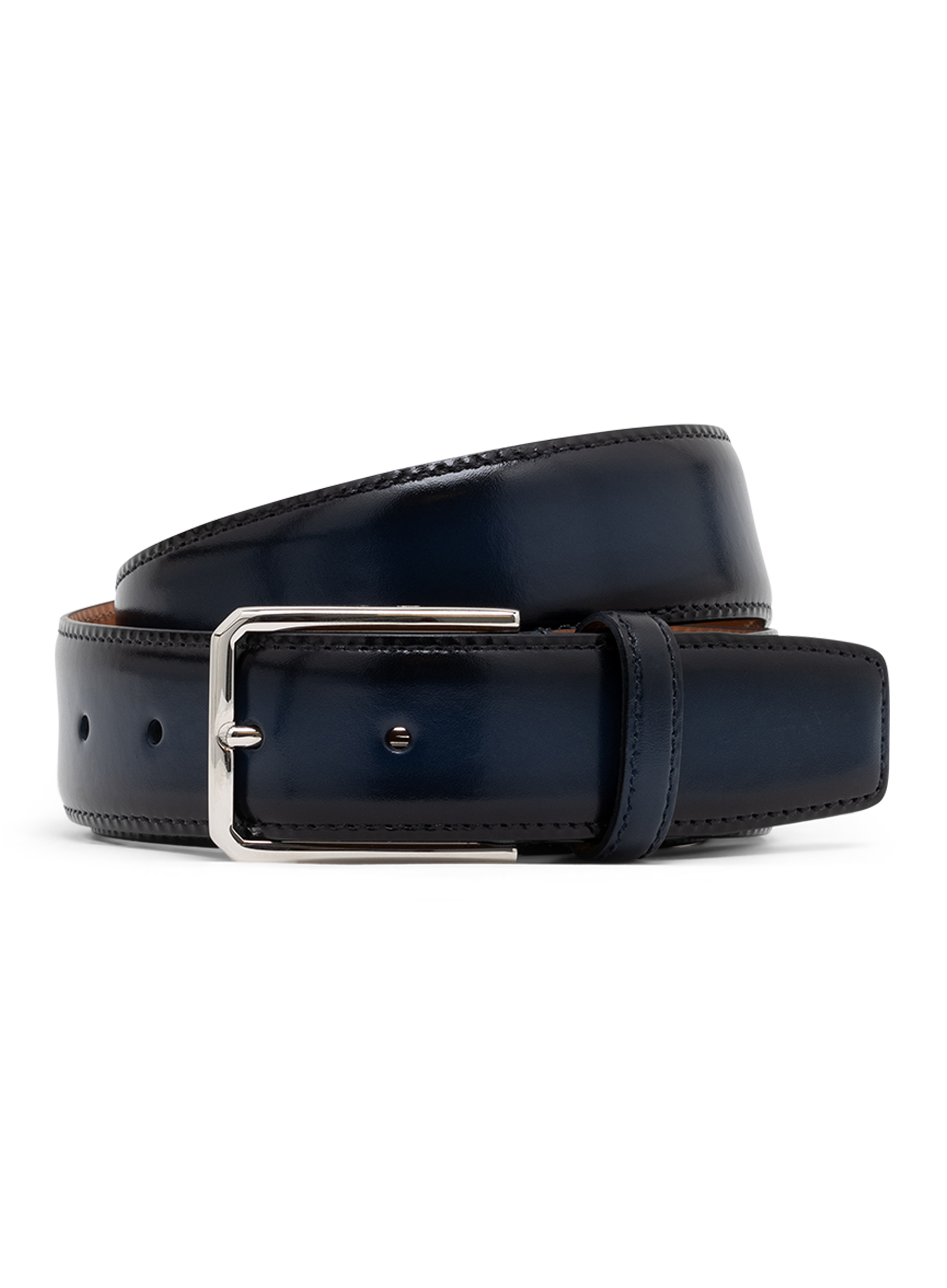 Riem van leer | BLUE NAVY