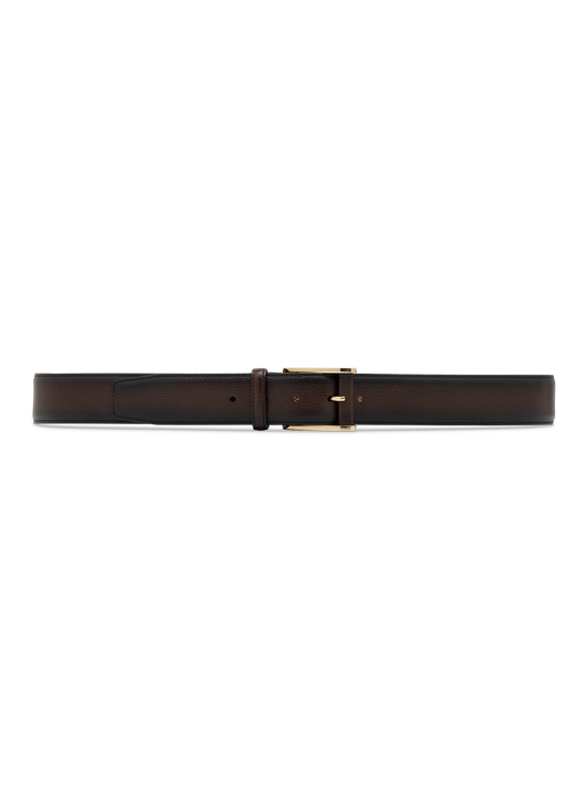 Leather belt