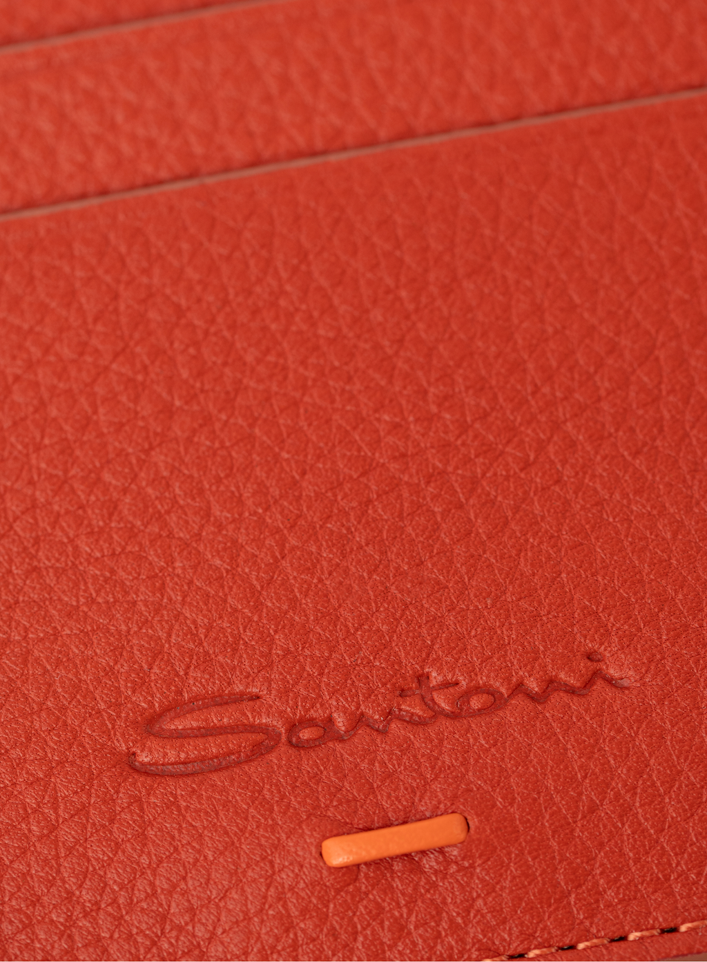 Card holder van leer | FULL_WIDTH | Oranje