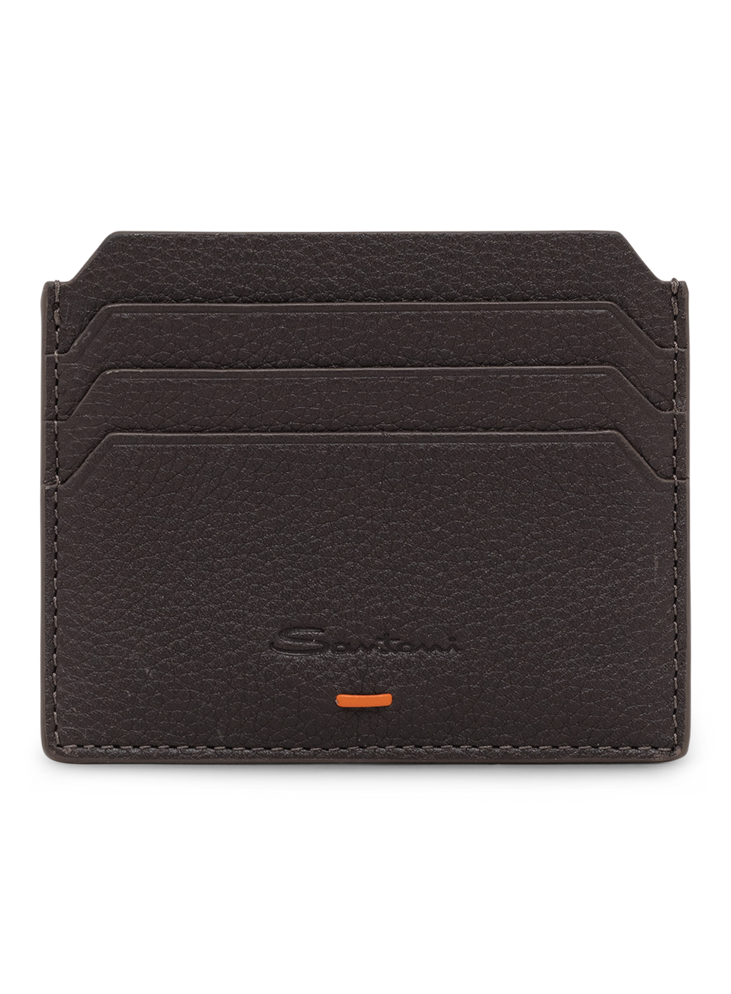 Card holder van leer | D.Bruin
