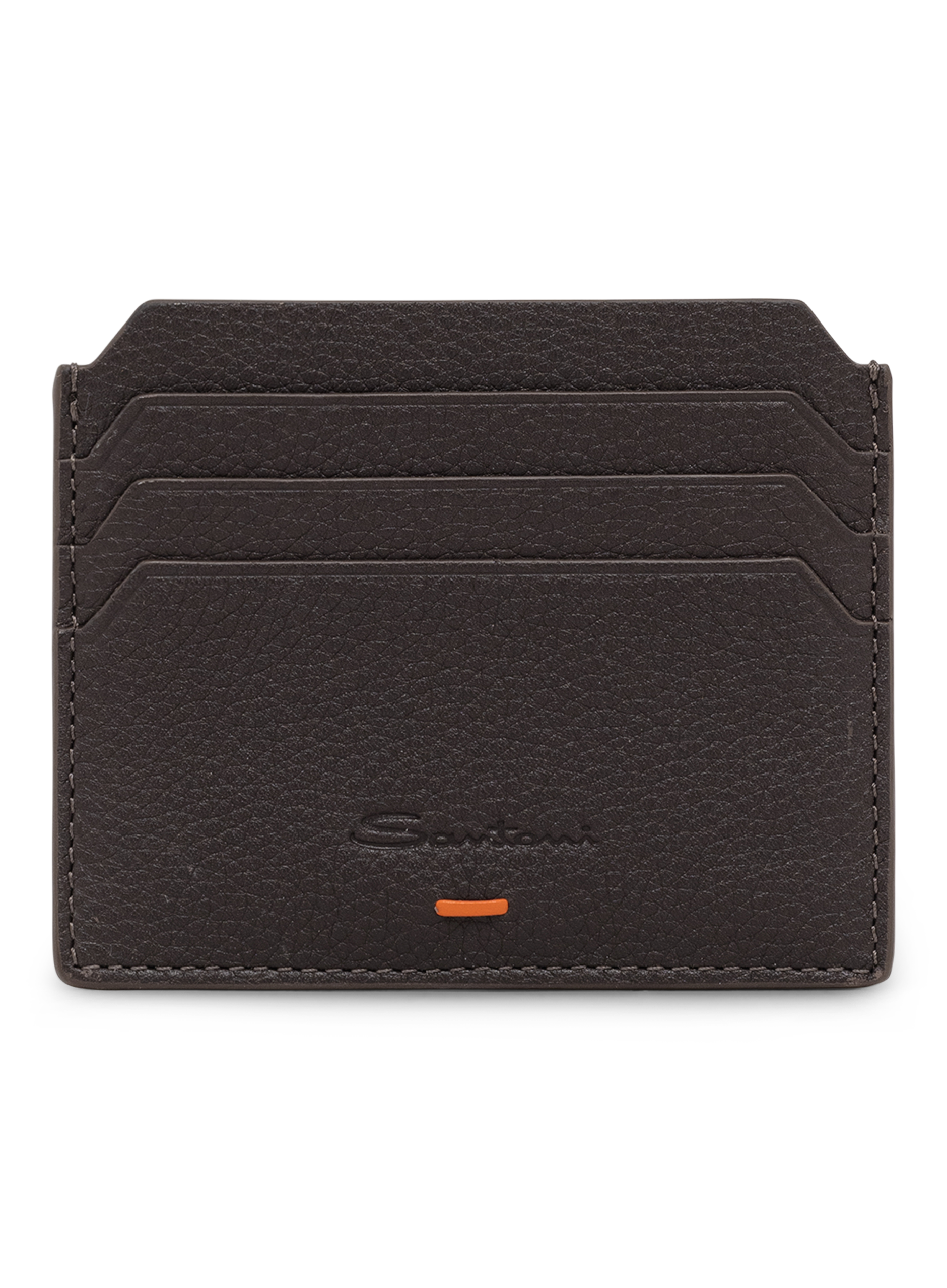 Card holder van leer | D.Bruin