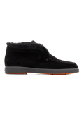 Lammy loafers in suède | Zwart