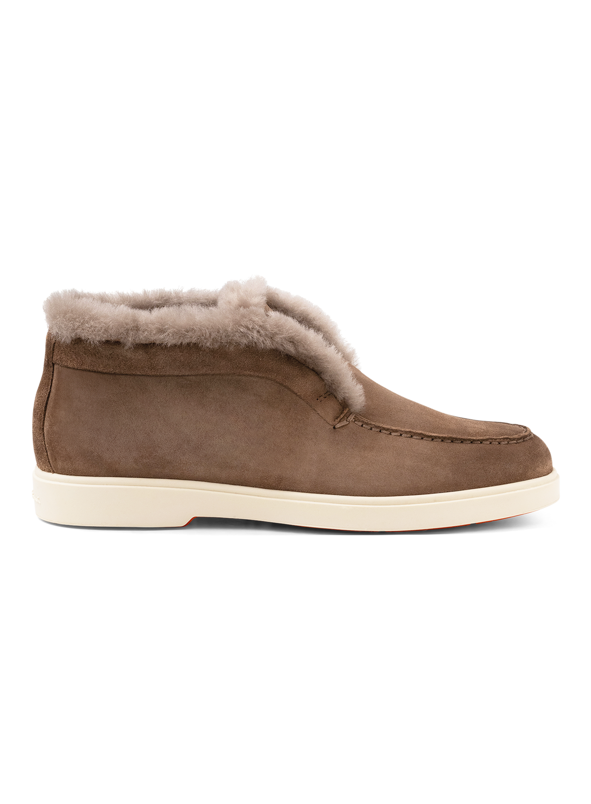 Lammy loafers in suède | Bruin