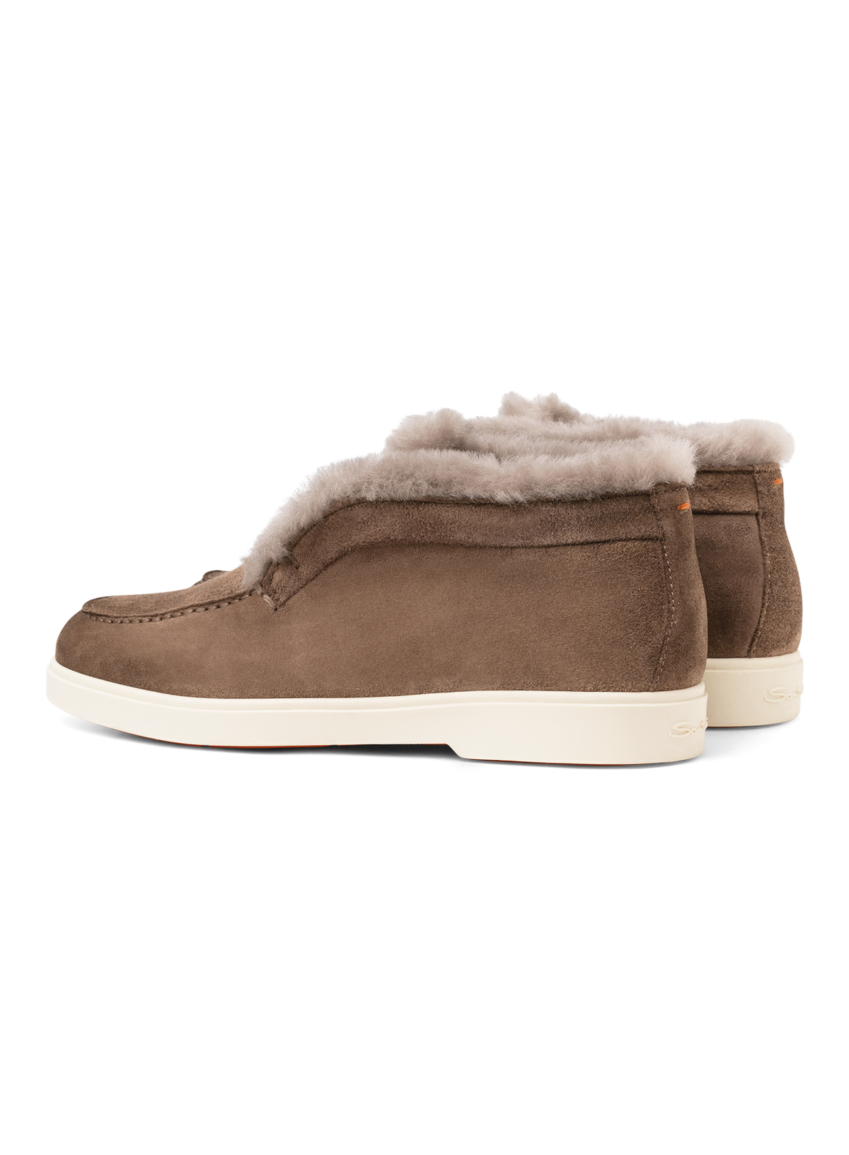 Lammy loafers in suède | Bruin