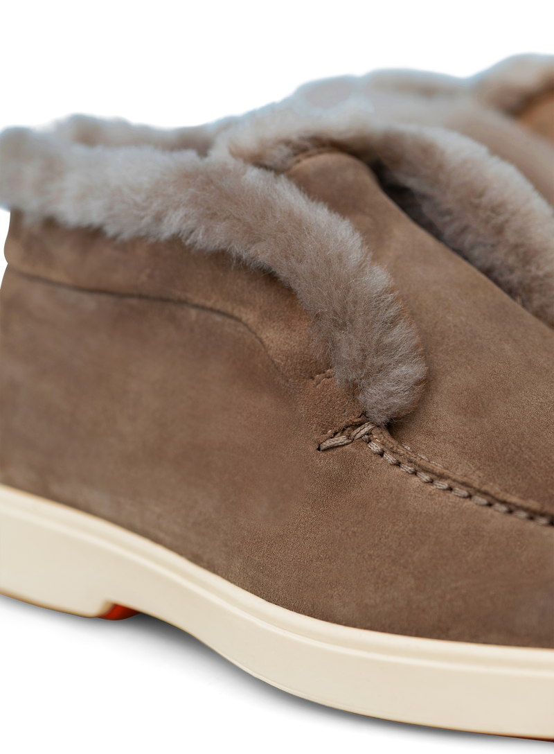 Lammy loafers in suède | FULL_WIDTH | Bruin