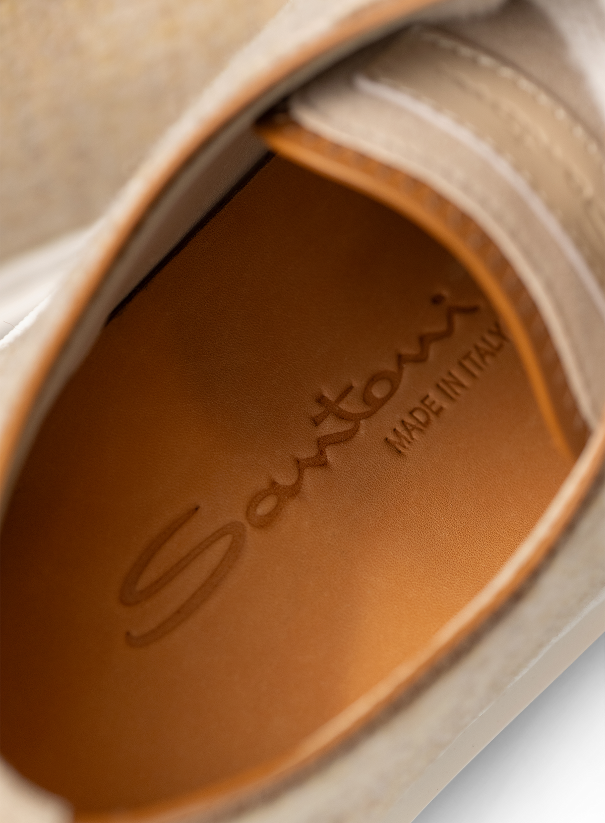 Sneakers in suède wol leer | FULL_WIDTH | Beige