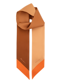 Bandeau in zijde | Oranje