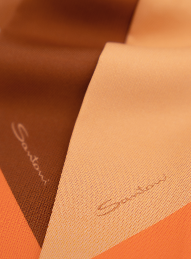 Bandeau in zijde | FULL_WIDTH | Oranje