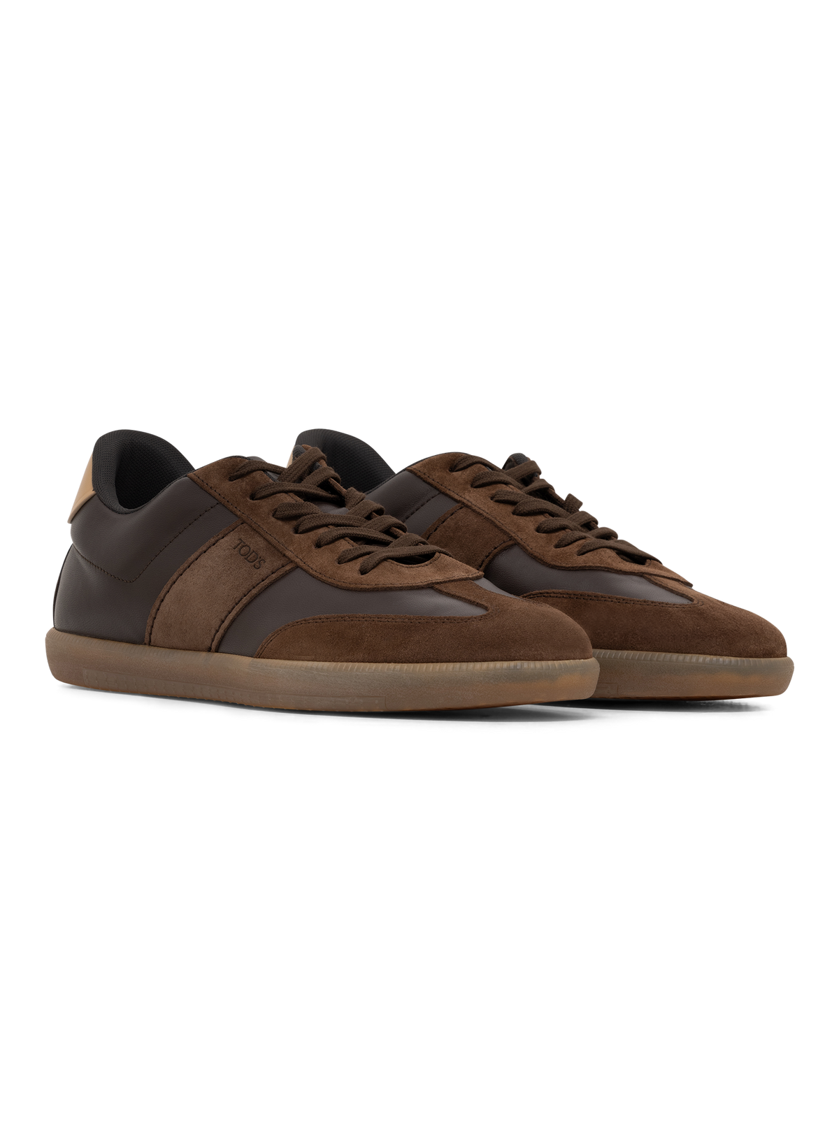 Sneakers in leer | D.Bruin