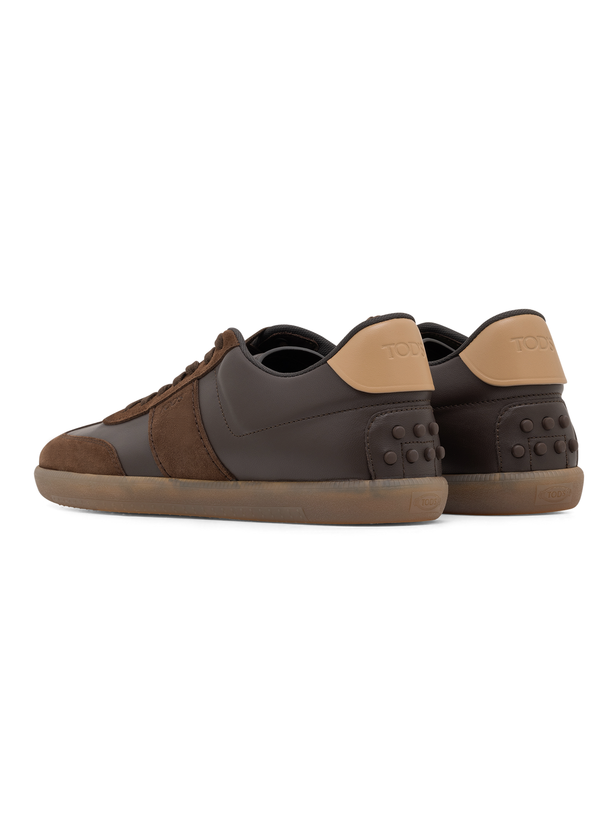 Sneakers in leer | D.Bruin