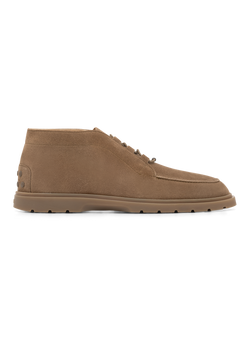 Desert boots in suède | Beige-Bruin