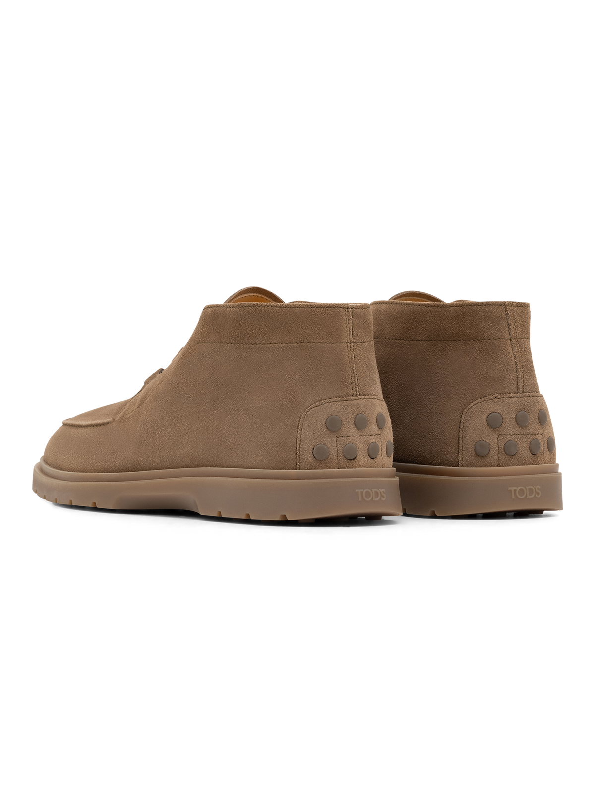 Desert boots in suède | Beige-Bruin