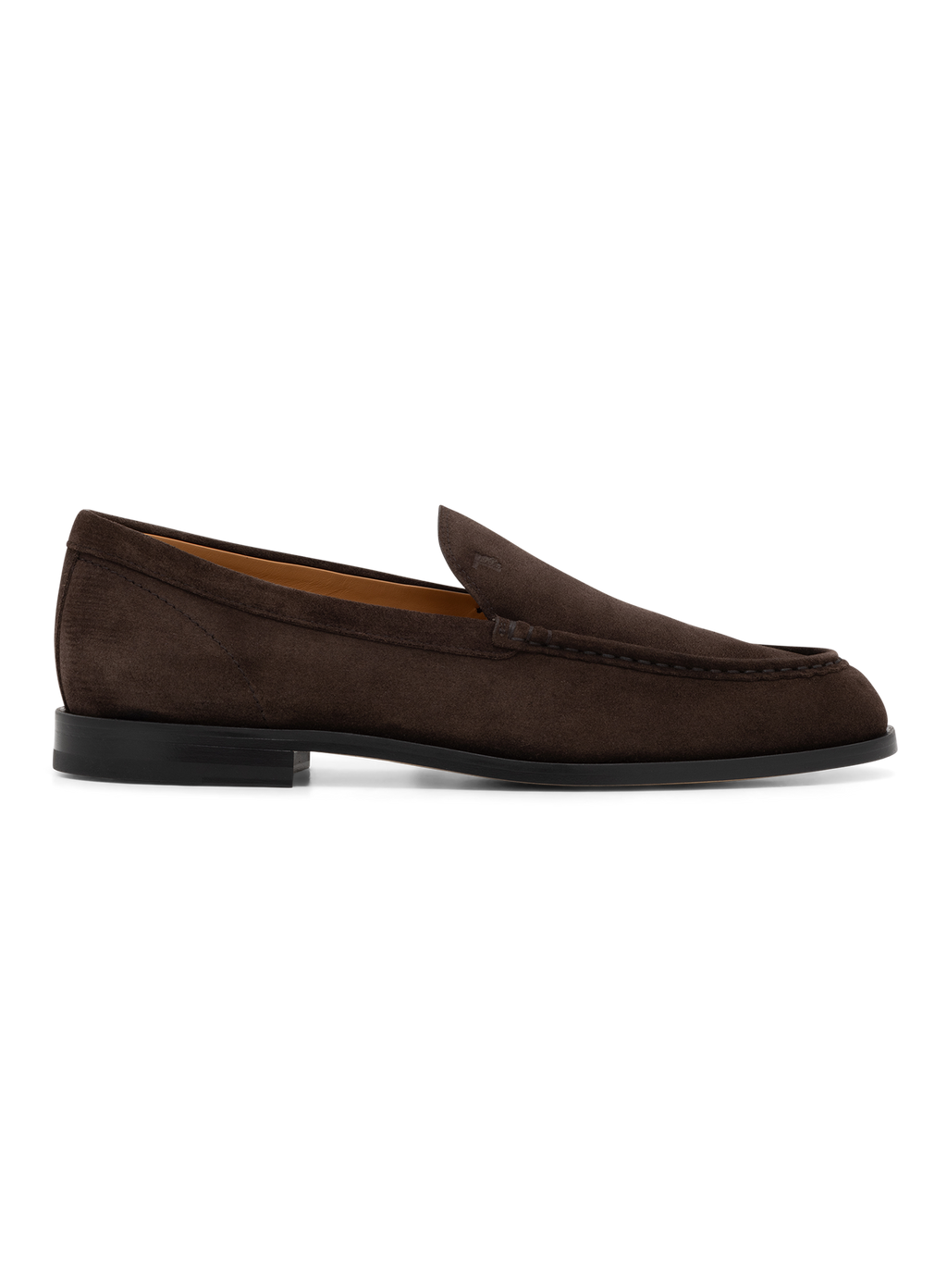 Slipper loafers van kalfssuède | D.Bruin