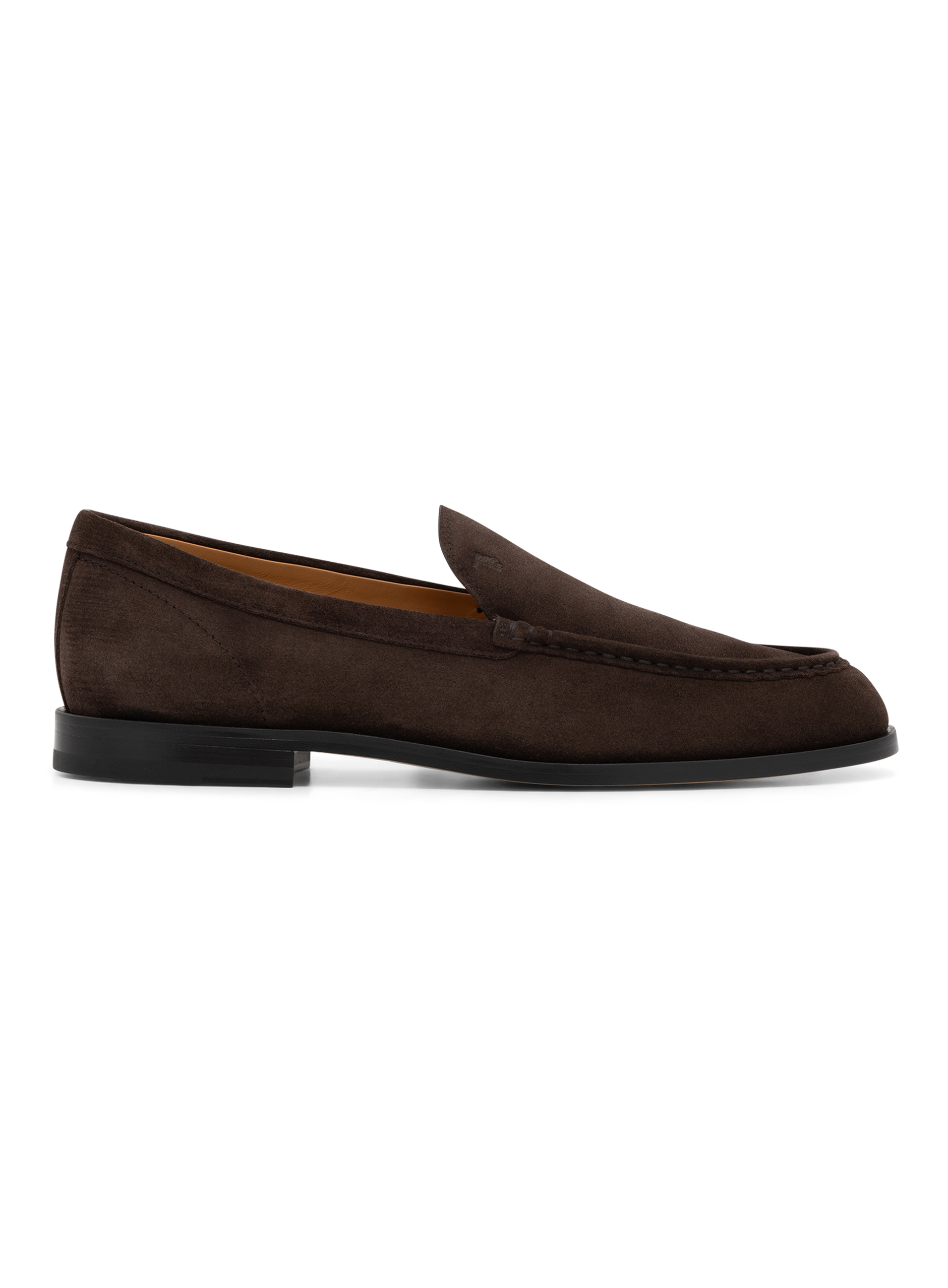 Slipper loafers van kalfssuède | D.Bruin