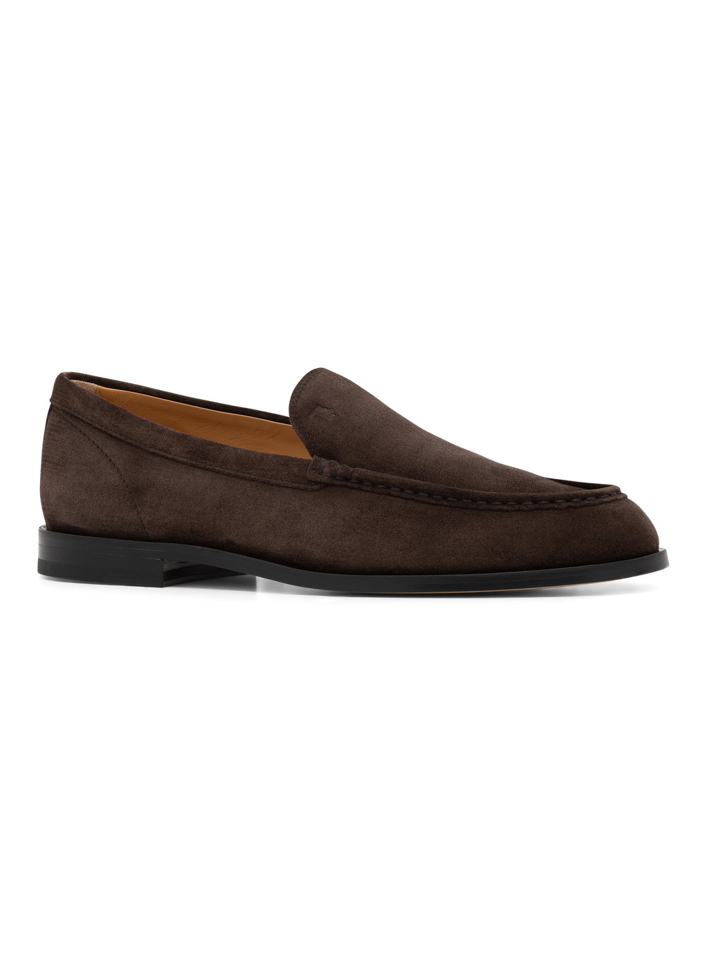 Slipper loafers van kalfssuède | D.Bruin
