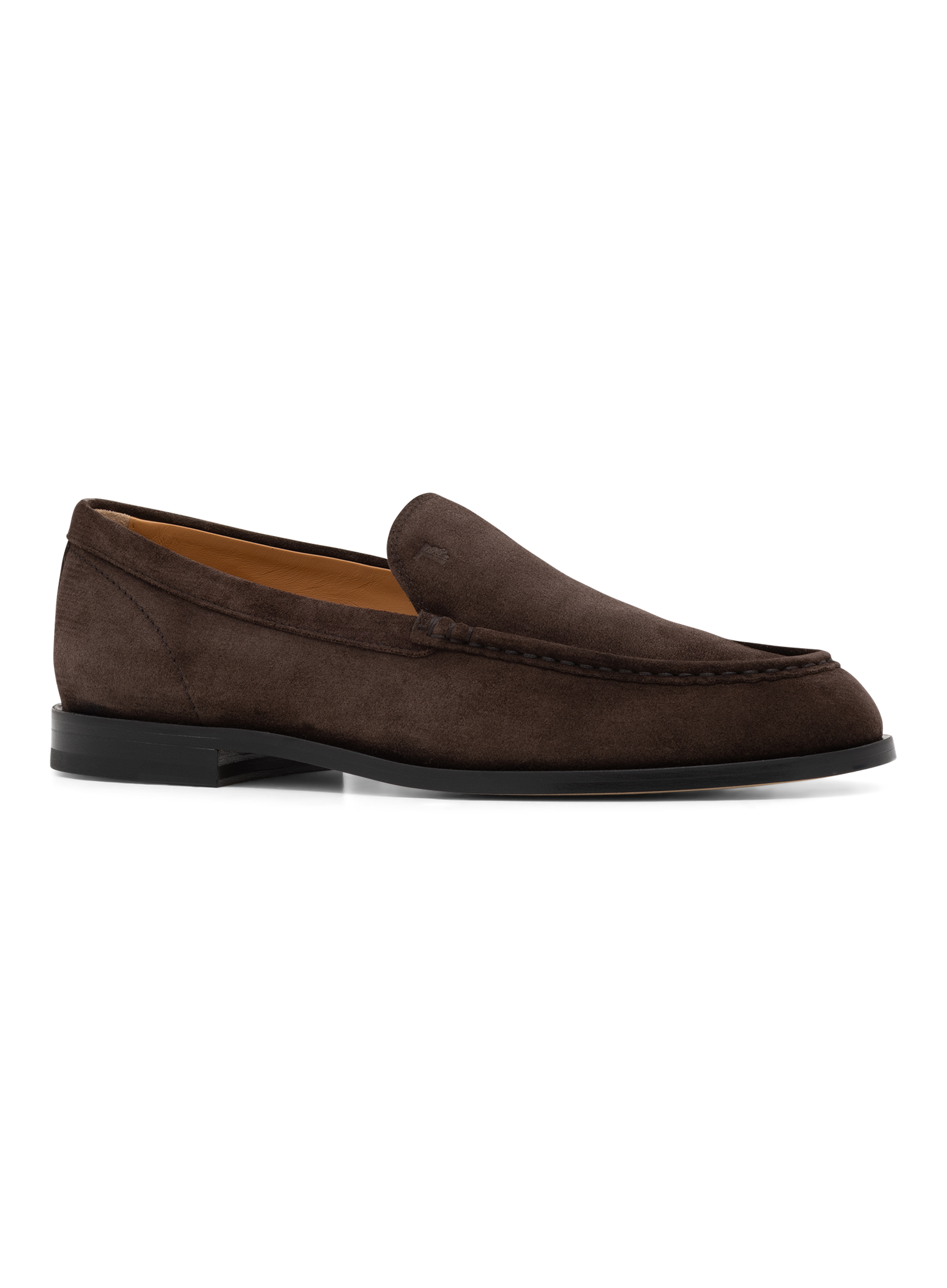 Slipper loafers van kalfssuède | D.Bruin