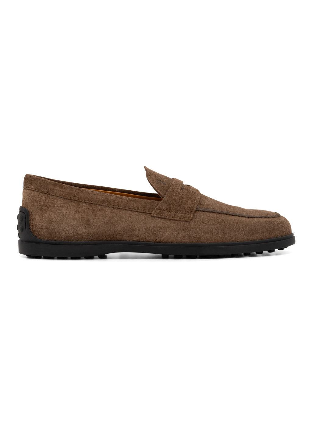 Penny loafers van suède | Beige-Bruin
