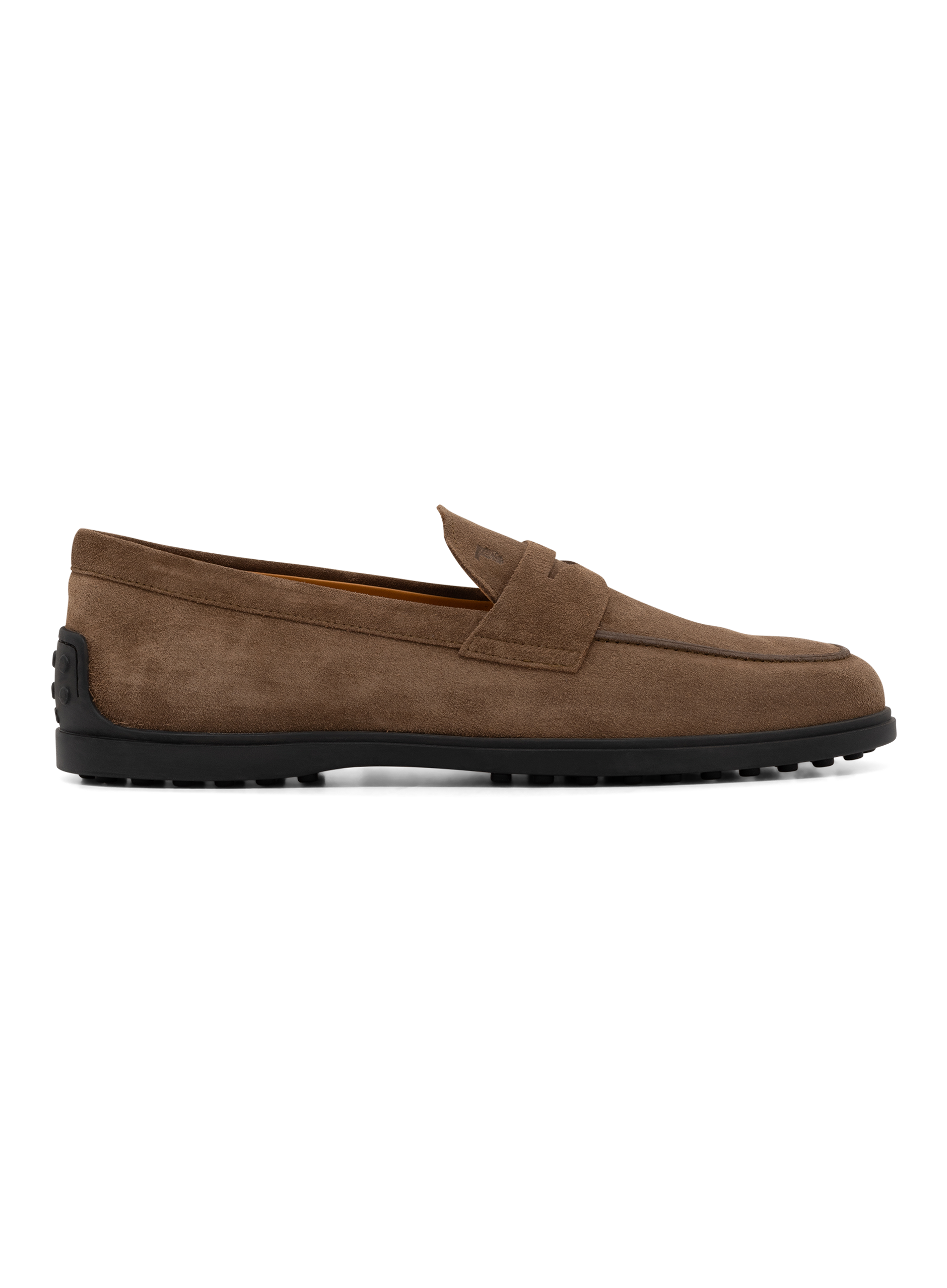 Penny loafers van suède | Beige-Bruin