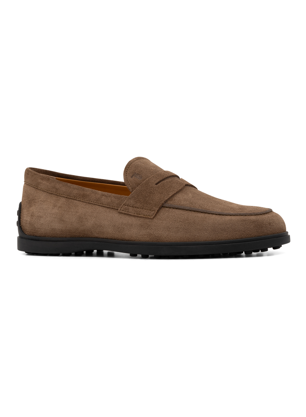 Penny loafers van suède | Beige-Bruin