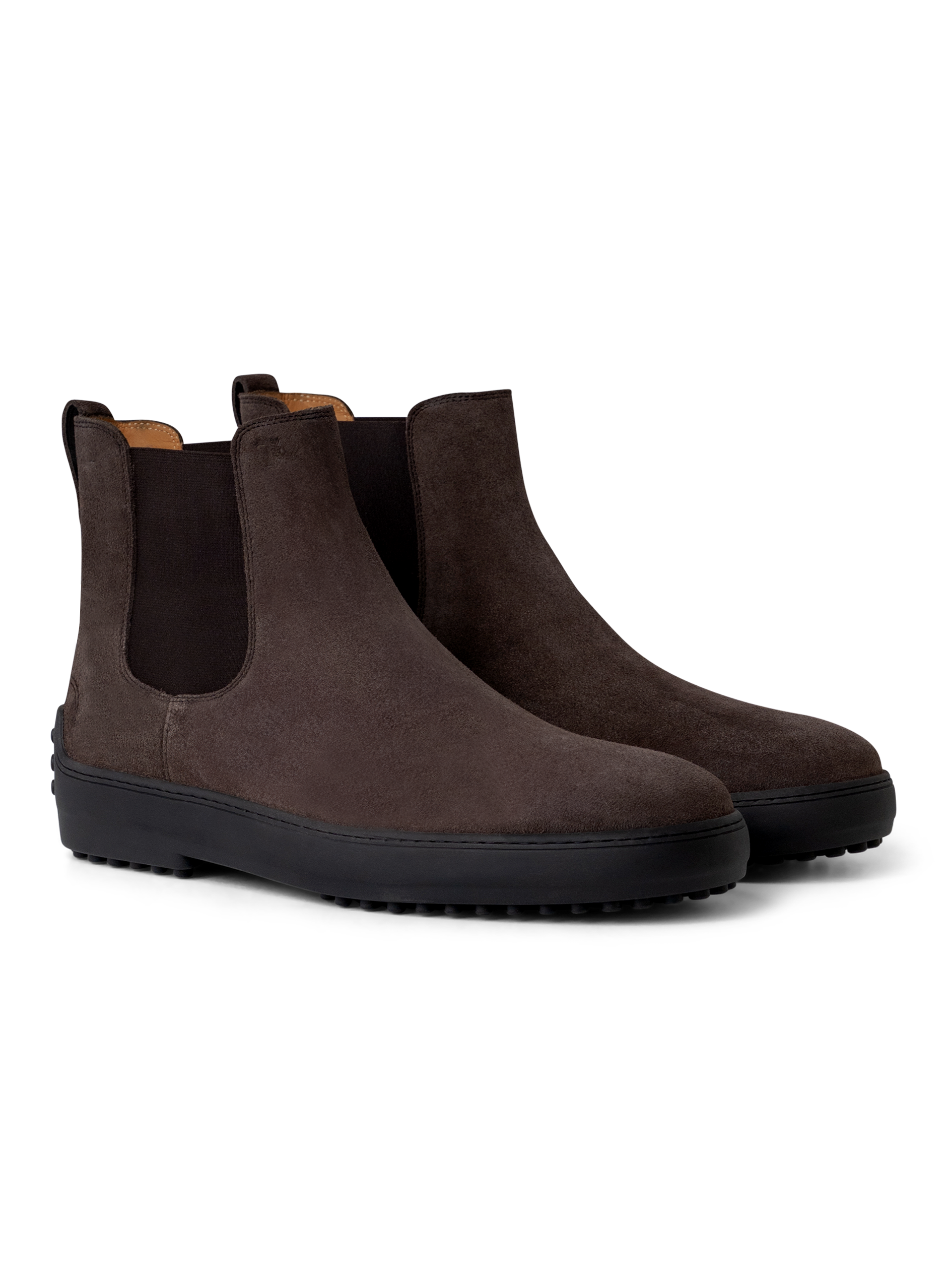 Chelsea boots van suède | D.Bruin