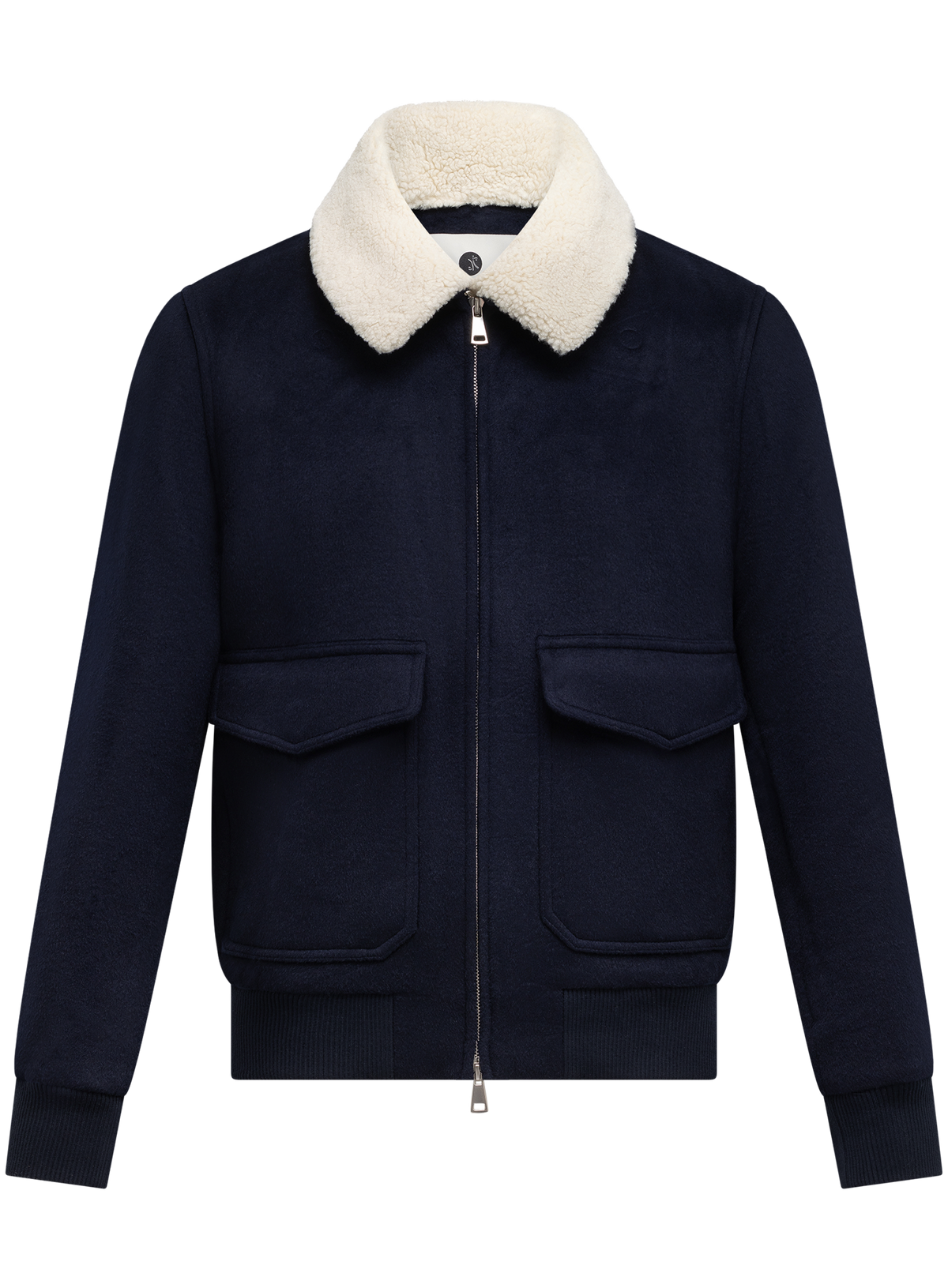 Bomberjack in wol | BLUE NAVY