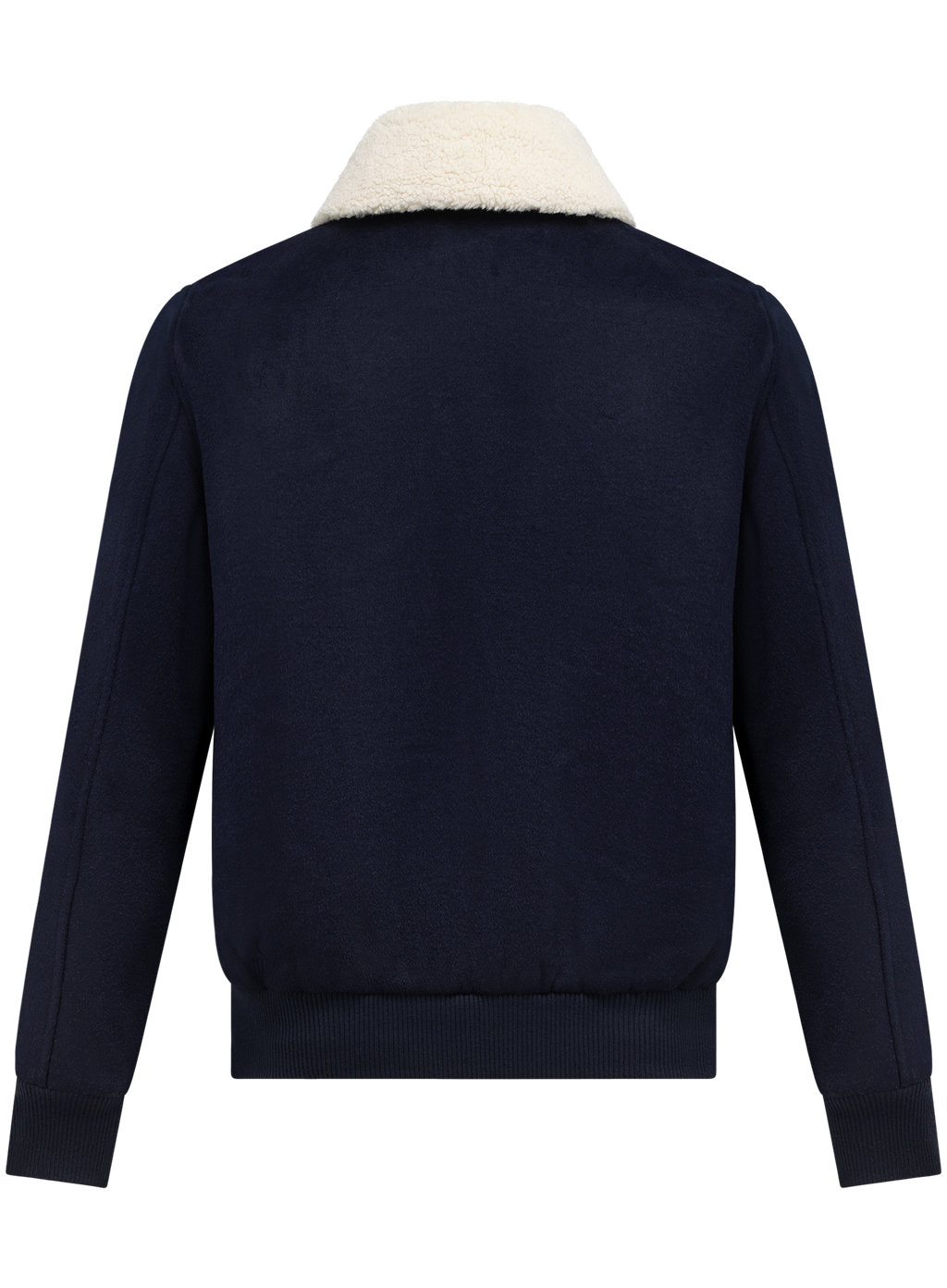Bomberjack in wol | BLUE NAVY